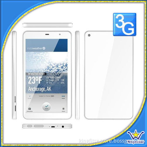 6.5" Inch 3G Phone Tablet, 4GB Dual Core Dual SIM Dual Standby Dual Camera Android Mobile Phone Tablet